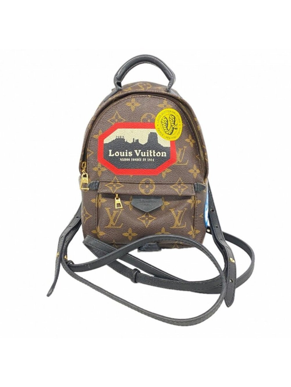 Louis Vuitton Backpack Monogram Palm Springs Mini Brown